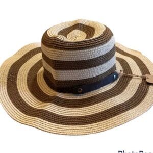 Sunlily RollnGo Sunhat - OSFM tan /brown, NWT